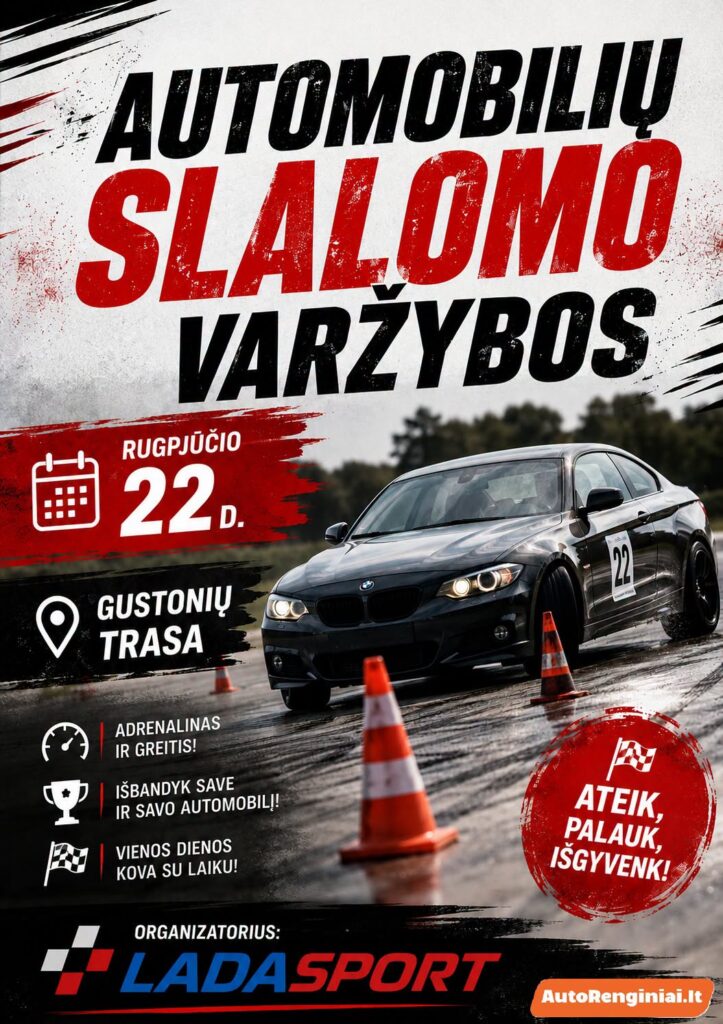 Registracija į varžybas